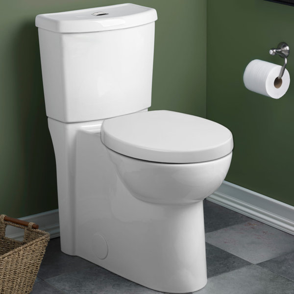 American Standard Studio DualFlush Round TwoPiece Toilet (Seat
